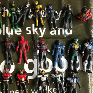 仮面ライダー　ソフビ　小フィギアの画像