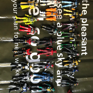 仮面ライダー　ソフビ　小フィギア