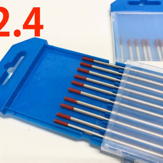 TIG溶接　タングステン電極棒　WT20トリタン2.4mm　100本　送料無料の画像