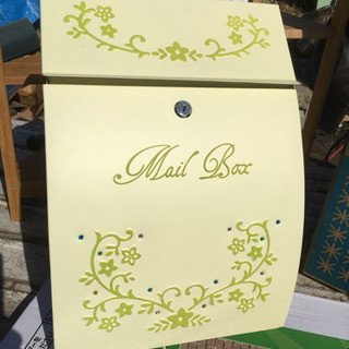 可愛い郵便ポスト 新品、