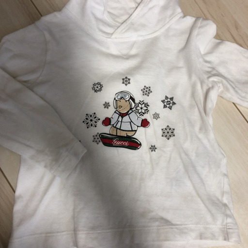 GUCCI ロンT  薄手パーカー　80  2枚セット