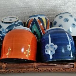 最終値下げ！【新品】樹峰作　湯呑　５客セットの画像
