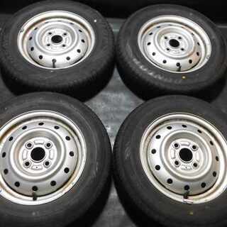 145/80R13 ダンロップ EC203/204 100-4H 4本 919183