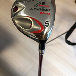 スタンド式クラブケースとクラブ4本の画像