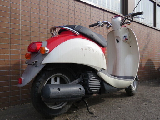 HONDA CREA SCOOPY AF55 ホンダ クレアスクーピー 50cc 9713km ホワイト 訳有り! 売り切り! 原付 原チャリ スクーター バイク 札幌発