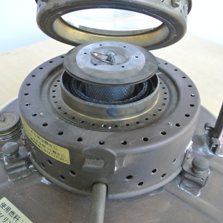 値引！早い者勝ち! ニッセン 石油ストーブ IS-1　自宅やキャンプなどに♪ アンティーク マリンランプ型の画像