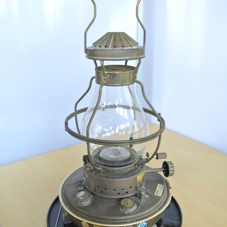 値引！早い者勝ち! ニッセン 石油ストーブ IS-1　自宅やキャンプなどに♪ アンティーク マリンランプ型の画像