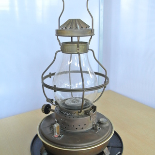 値引！早い者勝ち! ニッセン 石油ストーブ IS-1　自宅やキャンプなどに♪ アンティーク マリンランプ型の画像