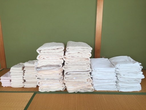 残り枕パッドのみ【約6万円分相当】シーツと敷きパットと枕パット