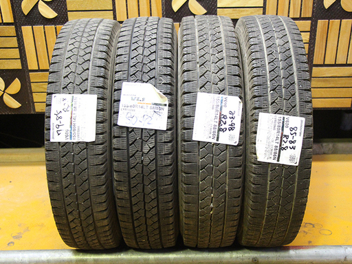 ブリヂストン ブリザック VL1 155/80R14 17年製4本 スタッドレス(T1408Gakwx)