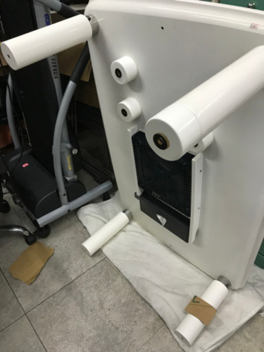 ホワイト　コタツ机　中古　リサイクルショップ宮崎屋19.11.13