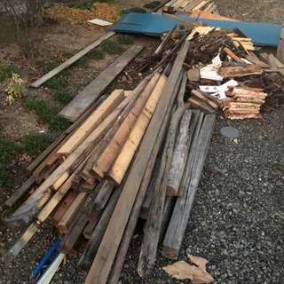 廃材あげます。