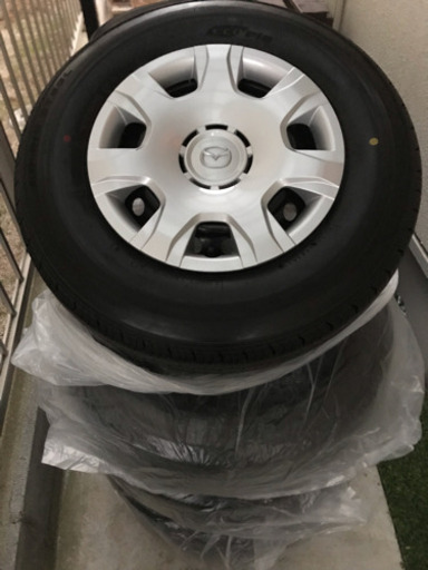 マツダ ボンゴブローニイバン 新車外しホイールタイヤ