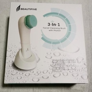 洗顔ブラシ Beautifive 電動洗顔 洗顔用フェイスブラシ...