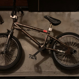 BMX　フラット　競技向き？　状態悪いです（ジャンク）の画像