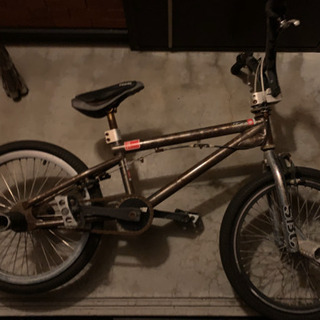 BMX　フラット　競技向き？　状態悪いです（ジャンク）の画像