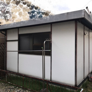 小型物置・畑の小屋等 解体します。