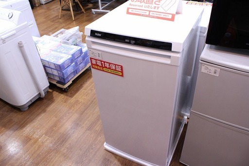 1ドア冷凍庫 Haier JF-NU102B 2019年製