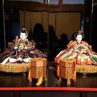 お内裏様セット  漆塗り屏風付き