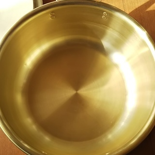 約28ｃｍ　アルミ両手鍋の画像
