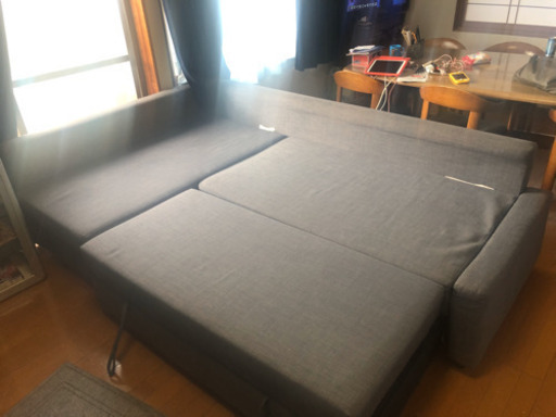 IKEAの、ソファーベッド　取り引き中
