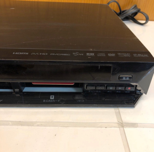 TOSHIBA 完動品320GB 2チューナー Blu-rayレコーダー ダブル録画 D-BZ500 REGZA（760）AKARI 