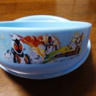 値下げ！仮面ライダーフォーゼ　子供食器セット　Usedの画像
