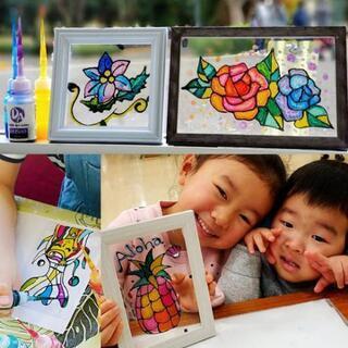 作家兼・ステンドグラス風ディンプルアートインストラクター講座の画像