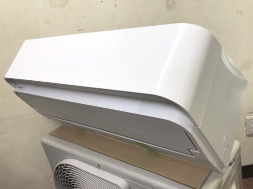 TOSHIBA 東芝 6畳用 お掃除機能搭載ルームエアコン RAS-225SDRS 最上位モデル 2015 動作OK清掃済み美品