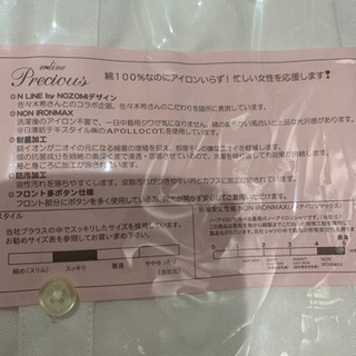 ブラウス　スキッパーカラー　15号の画像