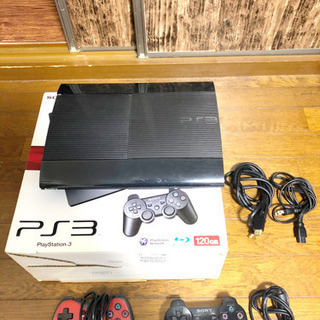 PS3+ソフト12タイトル付属！の画像