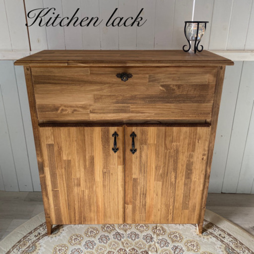 キッチンカウンター C サイズ変更 可能 レンジ 炊飯器 食器棚 収納 ラック