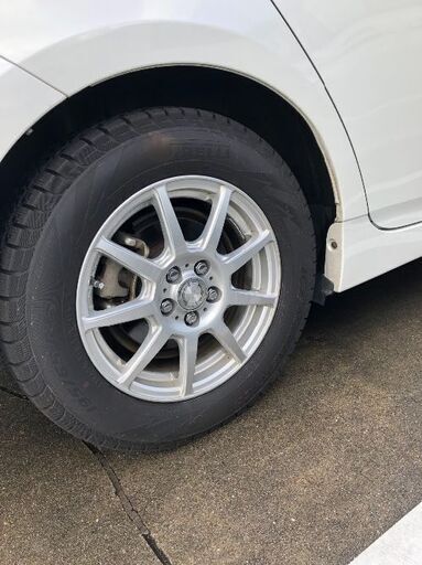 ピレリICE  ASIMMETRICO スタッドレスタイヤ195/65R15　アルミホイール4本セット