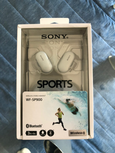 新品未開封　激安特価　SONY 防水ワイヤレスイヤホンwf-sp900