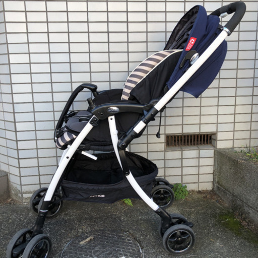 【美品】アップリカ　中古AB型ベビーカー　ラクーナAD