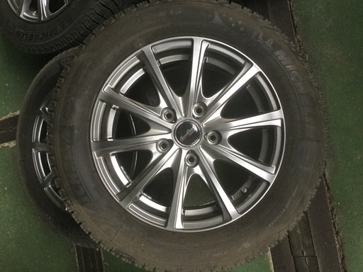 15インチアルミ　スタッドレス付