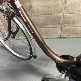 電動自転車 パナソニック リチウム ライトU ブラウン 26インチ デジタル