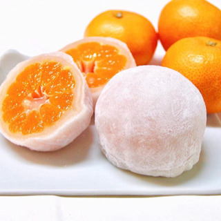 【農家から直送🚛絶対おいしい❗️《丸ごとみかん大福🍊》メチャ×2...