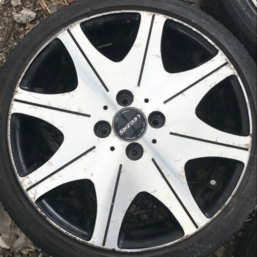 売約済み  LEGZAS 16インチ 5.5J 100-4穴 4本  165/45R16