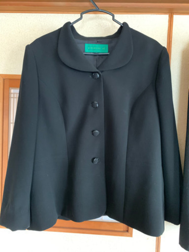 フォーマル 礼服 喪服 上下セット セットアップ 19号