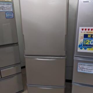 SHARP シャープ 冷蔵庫 ファミリー 3ドア 350L 両方開き2016年製 シャープ SHARP 冷蔵庫 3ドア どっちもドア(両開き) 350L SJ-W359K-N