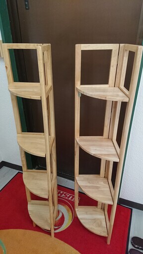 コーナー用小物物置き