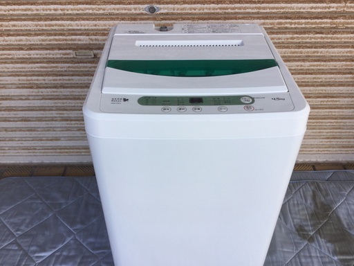 洗濯機 4.5k  2015年製