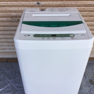 洗濯機 4.5k  2015年製の画像