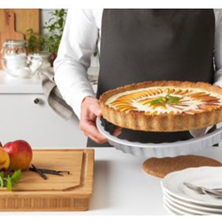 IKEA パイ皿 タルト型 ケーキ型 直径31cm★クリスマスシーズンのお菓子作りにいかがでしょうか？の画像