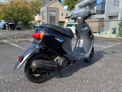 スズキ レッツ4 50 cc 原付 スクーター  4スト 実動  書類、カギあり　