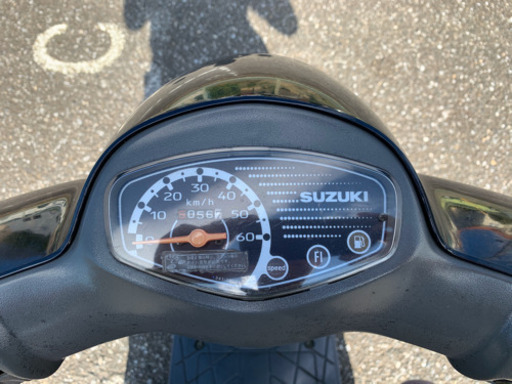 スズキ レッツ4 50 cc 原付 スクーター  4スト 実動  書類、カギあり　