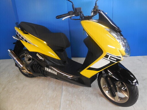 YAMAHA マジェスティ155S 黄 消費者還元事業対象店 エンジン始動OK すぐ乗れます バッテリー交換済み 点検済み 現状中古車 横浜 都筑 宮前 プライスダウン！！