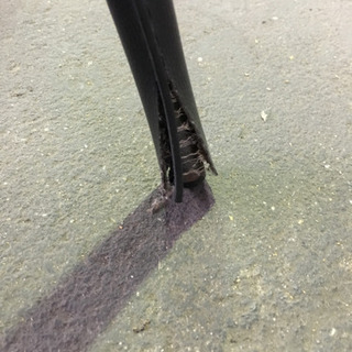 JK0028 シンプルモダン ダイニングチェア2脚セット 黒 合皮の画像