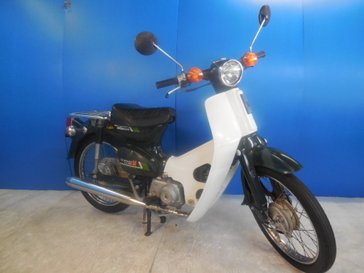 HONDA　スーパーカブ50 緑 消費者還元事業対象店 エンジン始動OK すぐ乗れます バッテリー交換済み 点検済み 現状中古車 横浜 都筑 宮前 プライスダウン！！